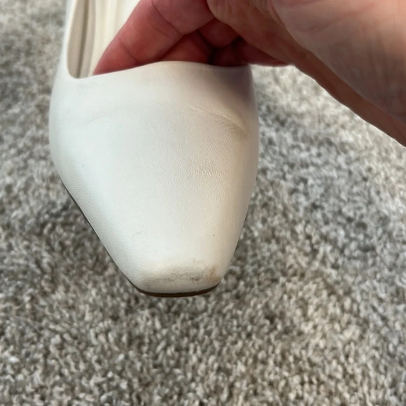 Franco Sarto Mills Heels Cream Ivory (Bone)  Size 9.5M - Picture 5 of 9